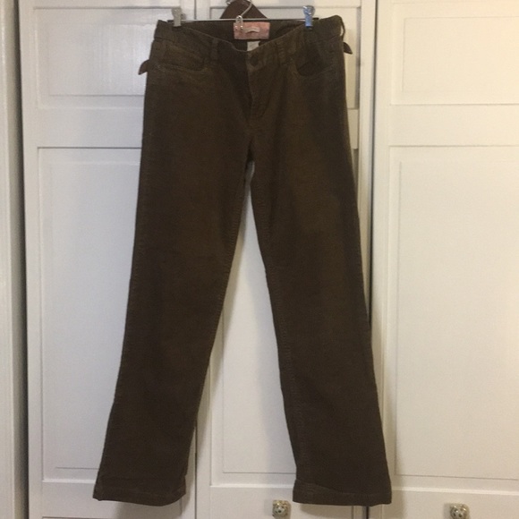 J Crew Brown Bootcut Corduroys 6S - Picture 1 of 6